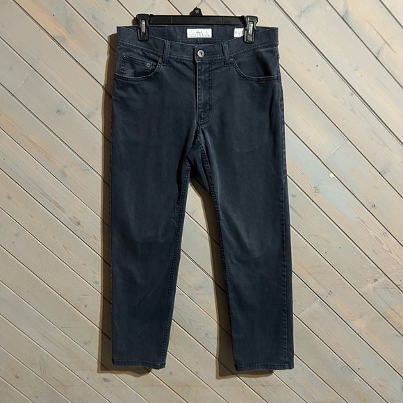 brax Other - Brax Men's Cooper Fancy Regular Fit Trousers Gray Blue Size 34x30
